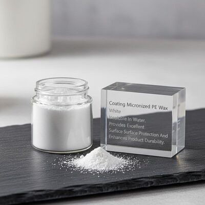 Покрытие Микронизированный ПЭ Восковый белый нерастворимый в воде обеспечивает отличную защиту поверхности и повышает долговечность продукта